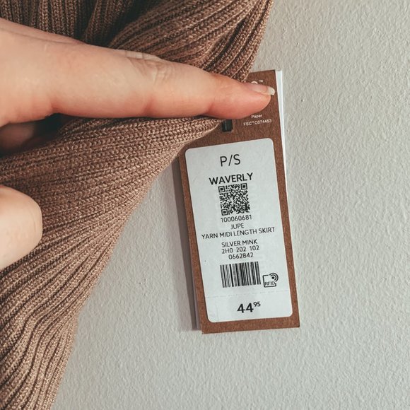 Dynamite LUXE LOUNGE Yarn Midi Skirt - Picture 6 of 7